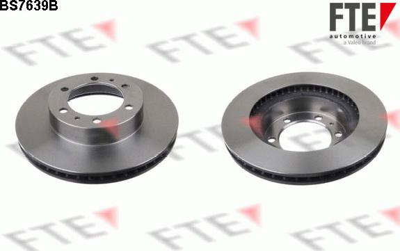 FTE 9081285 - Тормозной диск autosila-amz.com