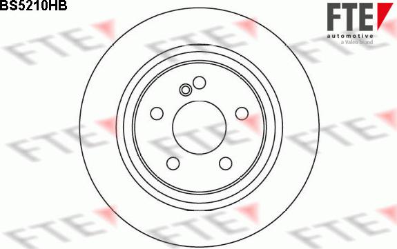 FTE 9082553 - Тормозной диск autosila-amz.com