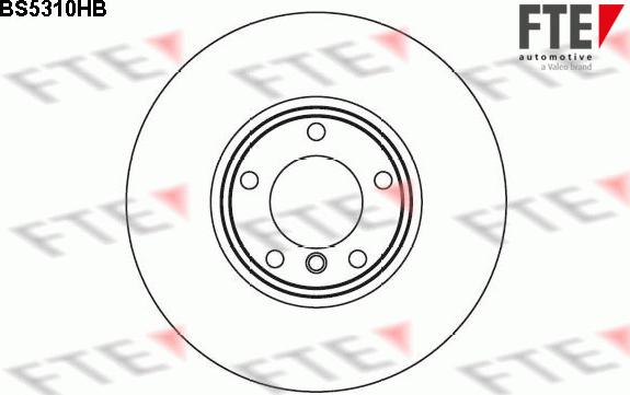 FTE 9082561 - Тормозной диск autosila-amz.com