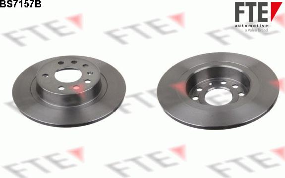 FTE BS7157B - Тормозной диск autosila-amz.com