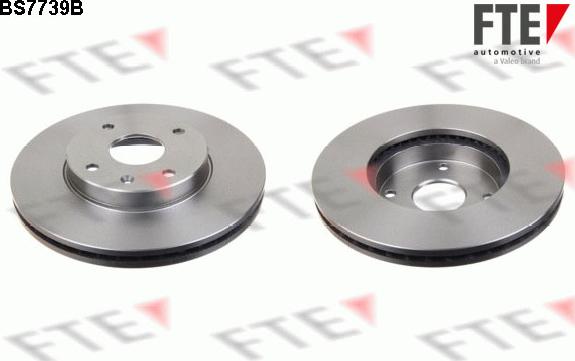 FTE 9082530 - Тормозной диск autosila-amz.com