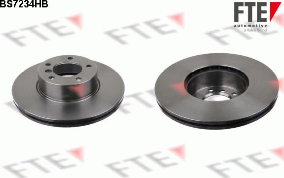 FTE 9082600 - Тормозной диск autosila-amz.com