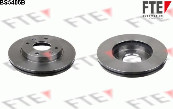 FTE 9082065 - Тормозной диск autosila-amz.com