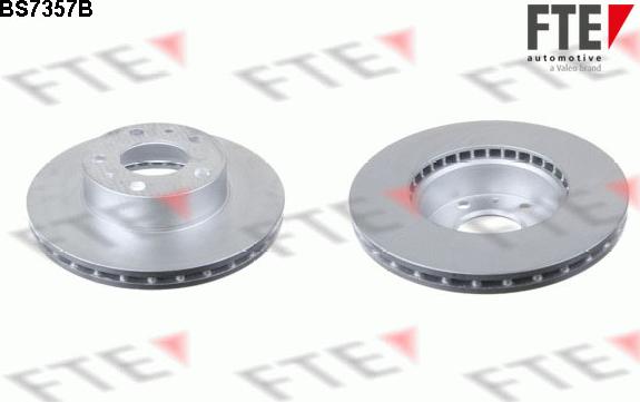 FTE BS7357B - Тормозной диск autosila-amz.com