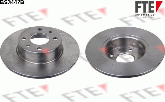 FTE 9082016 - Тормозной диск autosila-amz.com