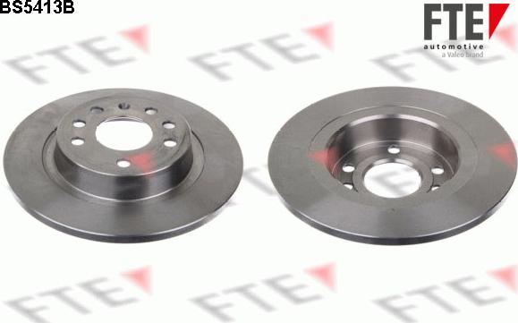 FTE BS5413B - Тормозной диск autosila-amz.com