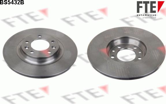 FTE 9082037 - Тормозной диск autosila-amz.com