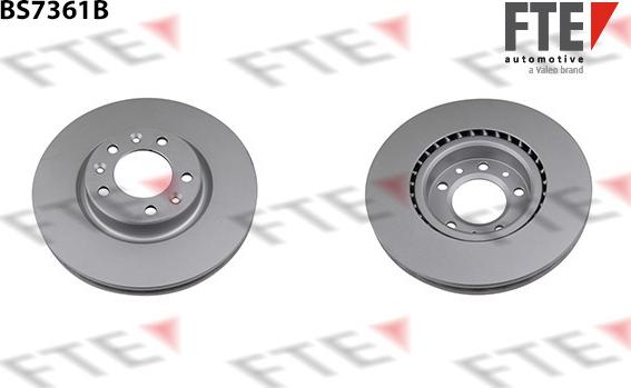 FTE 9082024 - Тормозной диск autosila-amz.com