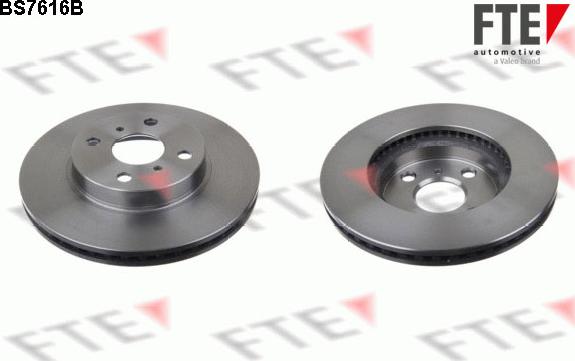FTE 9082025 - Тормозной диск autosila-amz.com