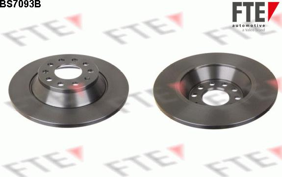 FTE BS7093B - Тормозной диск autosila-amz.com
