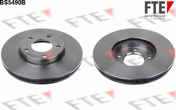 FTE BS5490B - Тормозной диск autosila-amz.com