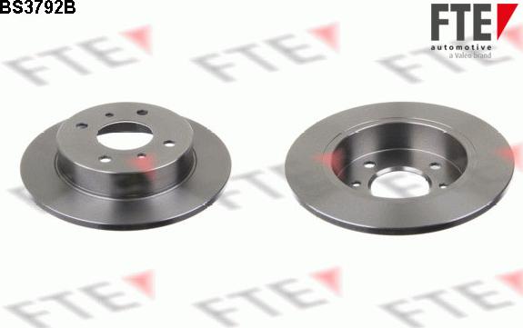 FTE 9082319 - Тормозной диск autosila-amz.com