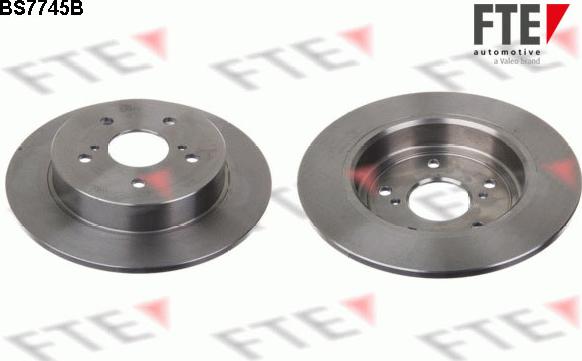 FTE 9082378 - Тормозной диск autosila-amz.com