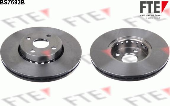 FTE 9082377 - Тормозной диск autosila-amz.com