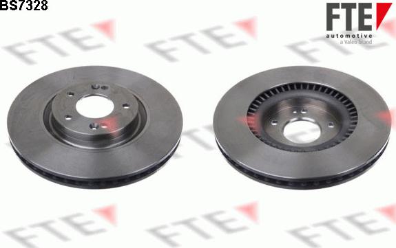 FTE 9071097 - Тормозной диск autosila-amz.com
