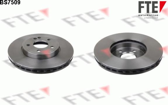 FTE 9071066 - Тормозной диск autosila-amz.com