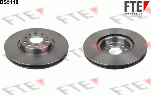 FTE 9071001 - Тормозной диск autosila-amz.com