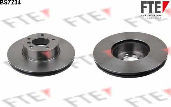FTE 9071012 - Тормозной диск autosila-amz.com