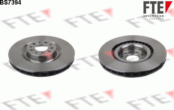 FTE 9071017 - Тормозной диск autosila-amz.com