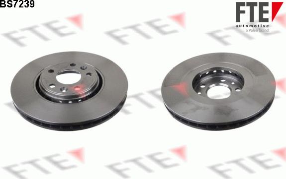 FTE 9071081 - Тормозной диск autosila-amz.com