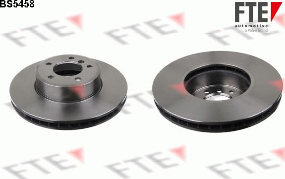 FTE BS5458 - Тормозной диск autosila-amz.com