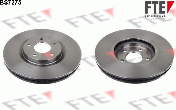 FTE 9071070 - Тормозной диск autosila-amz.com