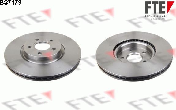 FTE BS7179 - Тормозной диск autosila-amz.com