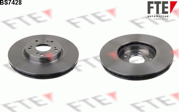 FTE 9071124 - Тормозной диск autosila-amz.com