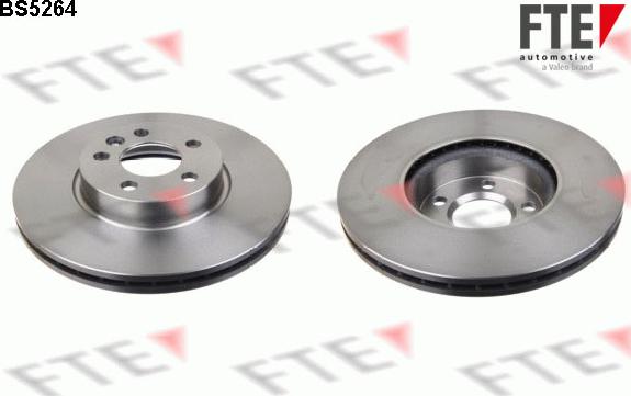 FTE 9071125 - Тормозной диск autosila-amz.com