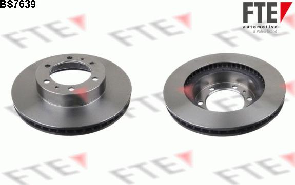 FTE 9071350 - Тормозной диск autosila-amz.com