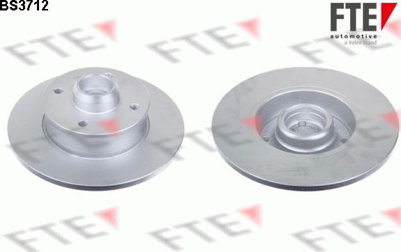 FTE 9071246 - Тормозной диск autosila-amz.com
