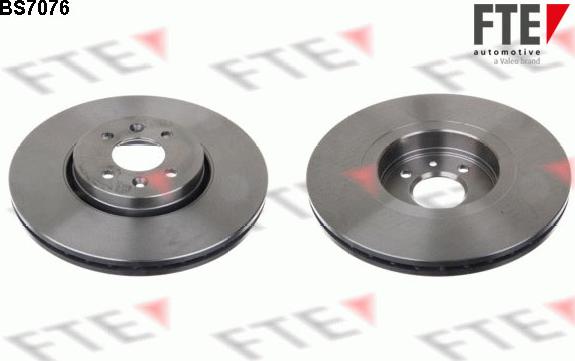 FTE BS7076 - Тормозной диск autosila-amz.com