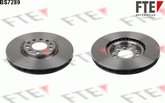 FTE BS7289 - Тормозной диск autosila-amz.com