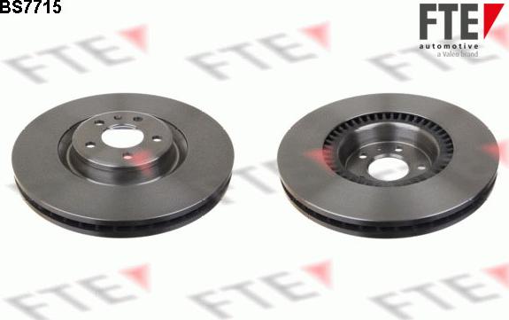 FTE BS7715 - Тормозной диск autosila-amz.com