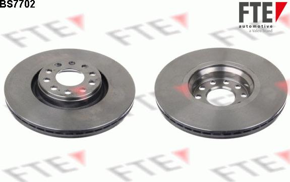 FTE BS7702 - Тормозной диск autosila-amz.com