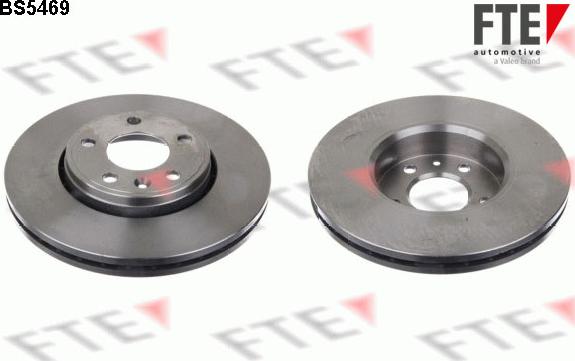 FTE BS5469 - Тормозной диск autosila-amz.com