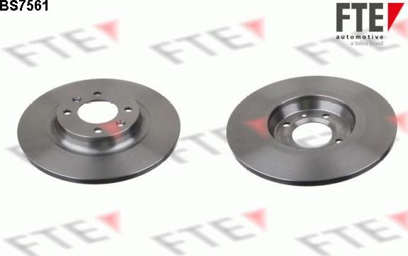 FTE 9072454 - Тормозной диск autosila-amz.com