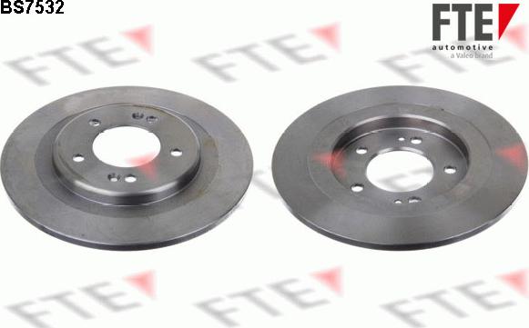 FTE 9072451 - Тормозной диск autosila-amz.com