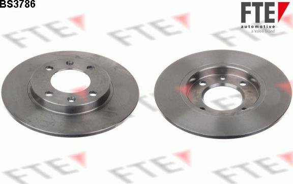 FTE 9072599 - Тормозной диск autosila-amz.com