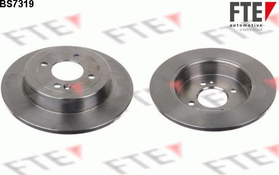 FTE BS7319 - Тормозной диск autosila-amz.com