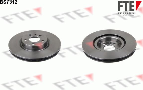 FTE 9072533 - Тормозной диск autosila-amz.com