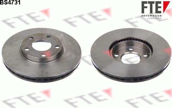 FTE 9072528 - Тормозной диск autosila-amz.com