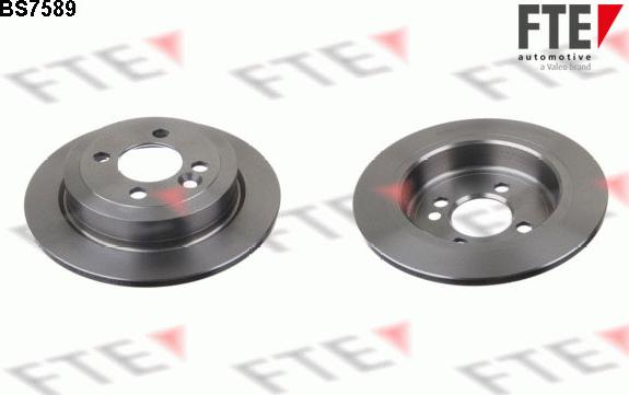 FTE 9072527 - Тормозной диск autosila-amz.com