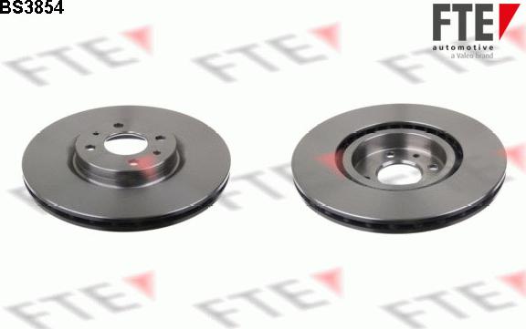 FTE 9072600 - Тормозной диск autosila-amz.com