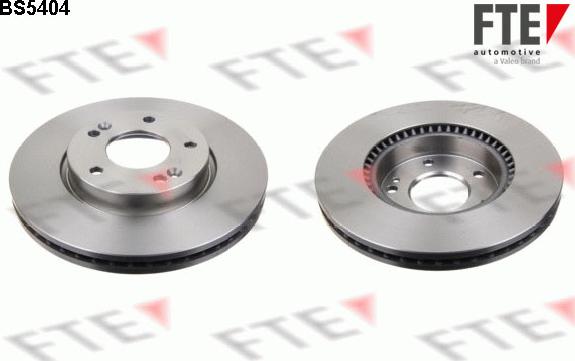 FTE BS5404 - Тормозной диск autosila-amz.com