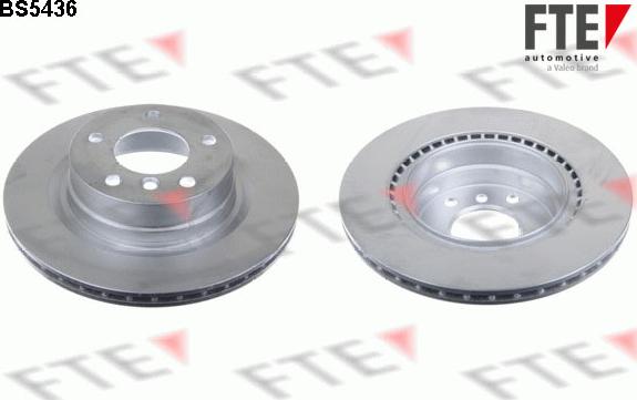 FTE BS5436 - Тормозной диск autosila-amz.com