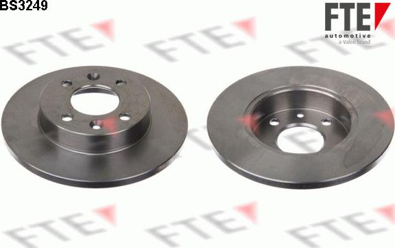 FTE BS3249 - Тормозной диск autosila-amz.com