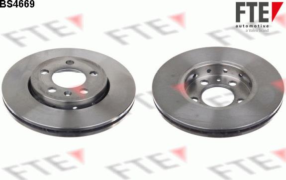 FTE 9072014 - Тормозной диск autosila-amz.com