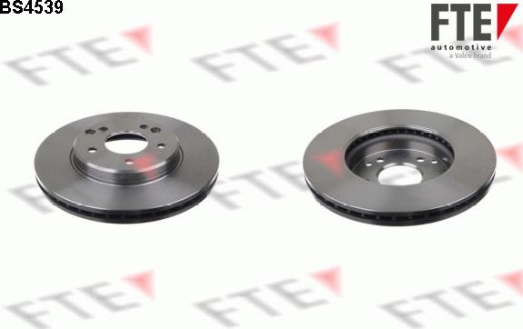 FTE 9072018 - Тормозной диск autosila-amz.com