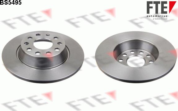 FTE BS5495 - Тормозной диск autosila-amz.com
